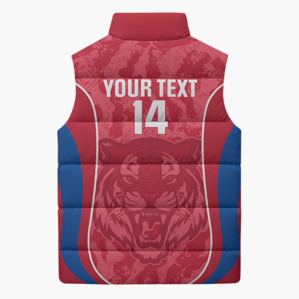 Custom South Korea Football Sleeveless Puffer Jacket 2026 Come On Taegeuk Warriors - Wonder Print Shop