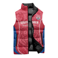 Custom South Korea Football Sleeveless Puffer Jacket 2026 Come On Taegeuk Warriors - Wonder Print Shop