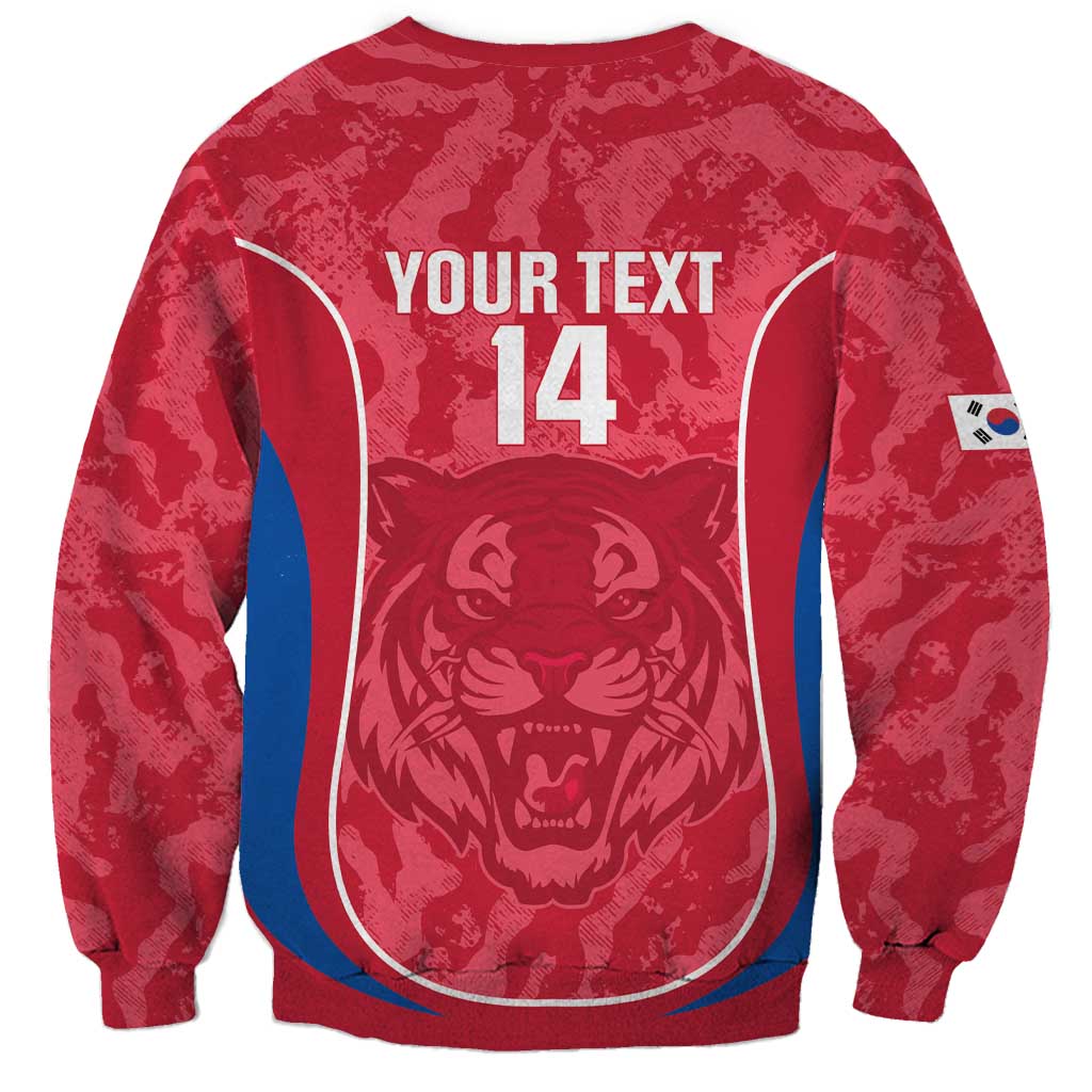 Custom South Korea Football Sweatshirt 2026 Come On Taegeuk Warriors - Wonder Print Shop