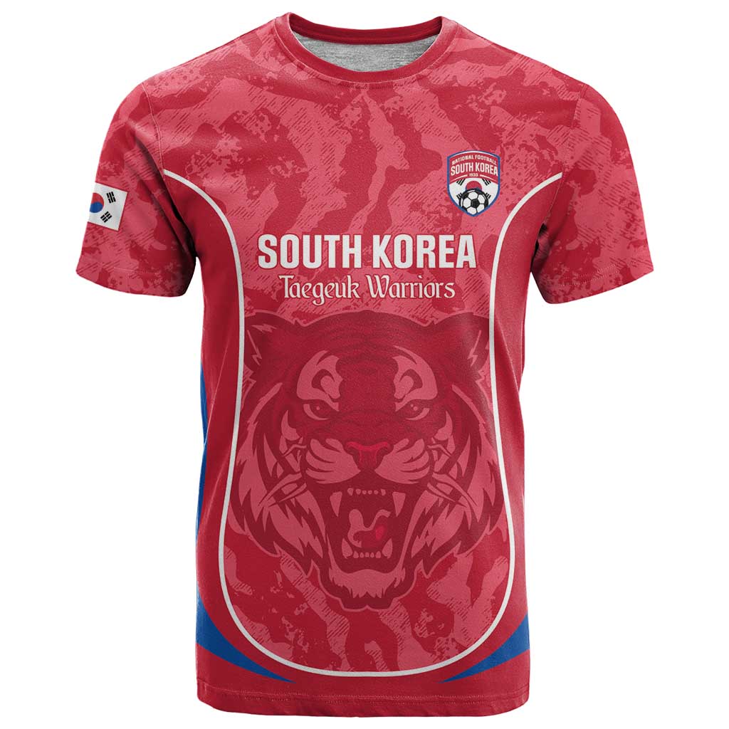 Custom South Korea Football T Shirt 2026 Come On Taegeuk Warriors - Wonder Print Shop