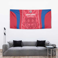 South Korea Football Tapestry 2026 Come On Taegeuk Warriors - Wonder Print Shop
