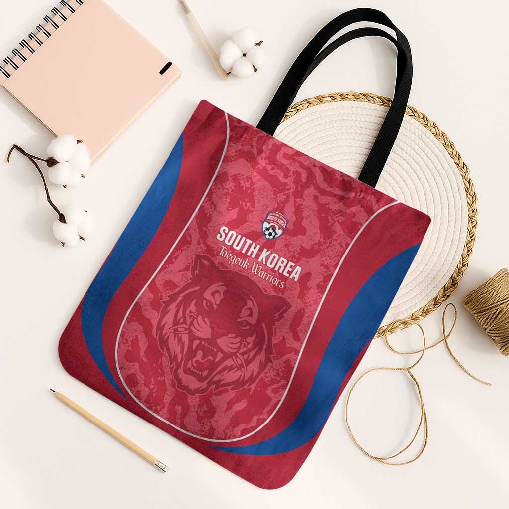 South Korea Football Tote Bag 2026 Come On Taegeuk Warriors - Wonder Print Shop