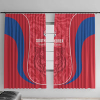 South Korea Football Window Curtain 2026 Come On Taegeuk Warriors - Wonder Print Shop