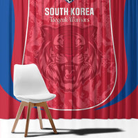 South Korea Football Window Curtain 2026 Come On Taegeuk Warriors - Wonder Print Shop
