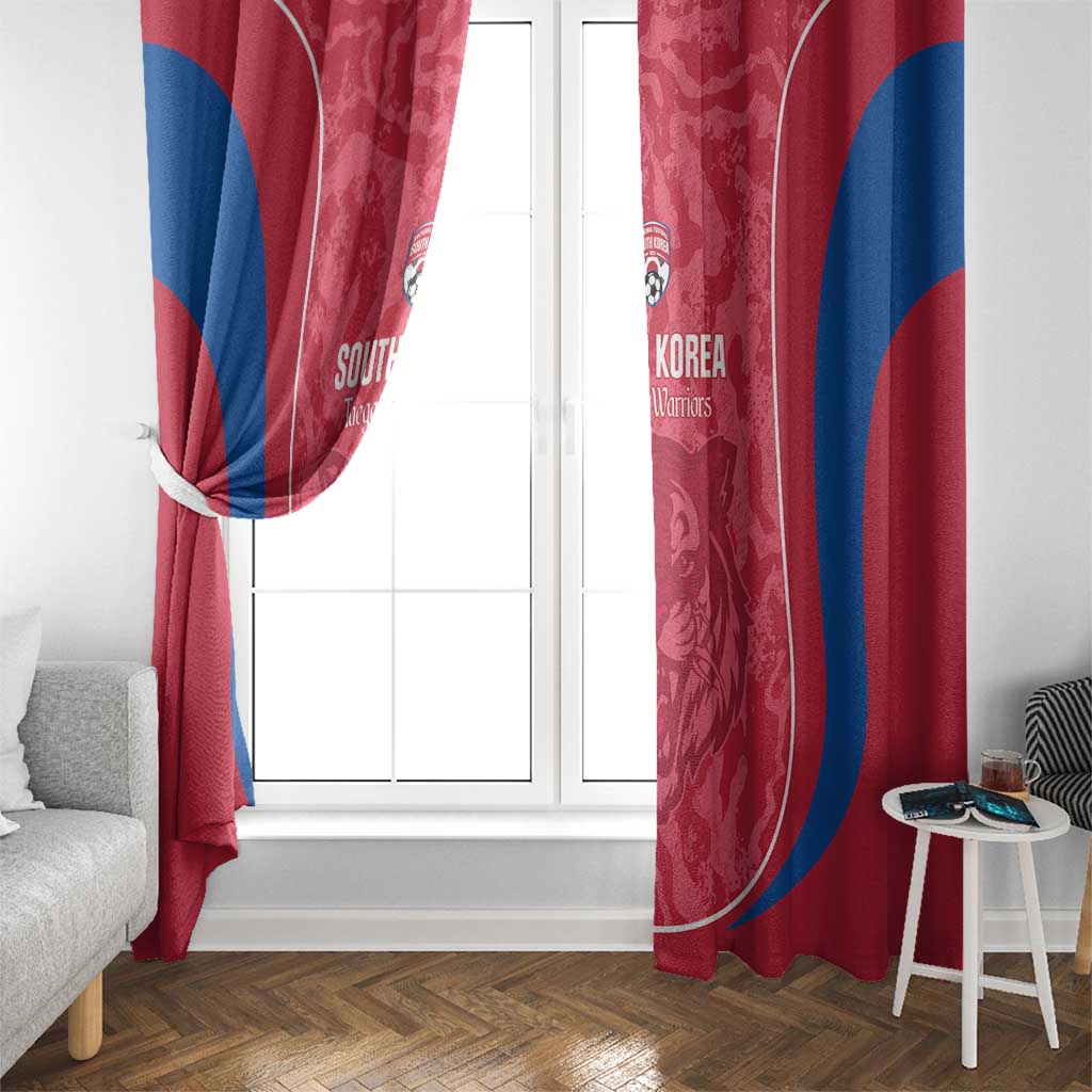 South Korea Football Window Curtain 2026 Come On Taegeuk Warriors - Wonder Print Shop