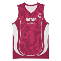 Custom Qatar Football Basketball Jersey 2026 Come On The Maroons - Wonder Print Shop