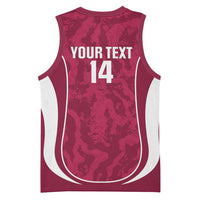 Custom Qatar Football Basketball Jersey 2026 Come On The Maroons - Wonder Print Shop
