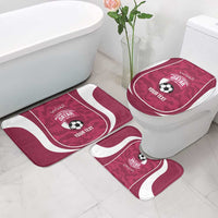 Custom Qatar Football Bathroom Set 2026 Come On The Maroons - Wonder Print Shop