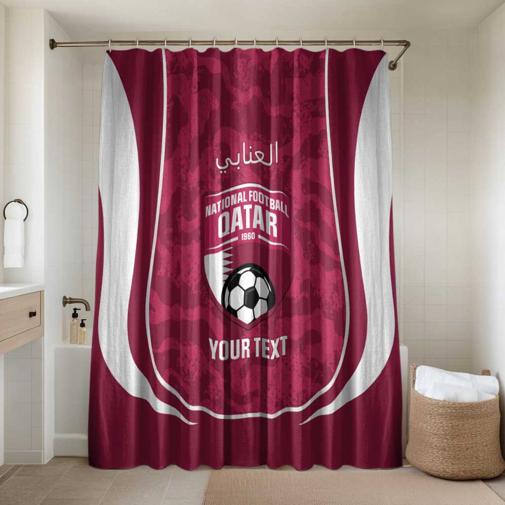 Custom Qatar Football Bathroom Set 2026 Come On The Maroons - Wonder Print Shop