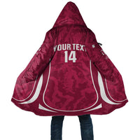 Custom Qatar Football Cloak 2026 Come On The Maroons - Wonder Print Shop