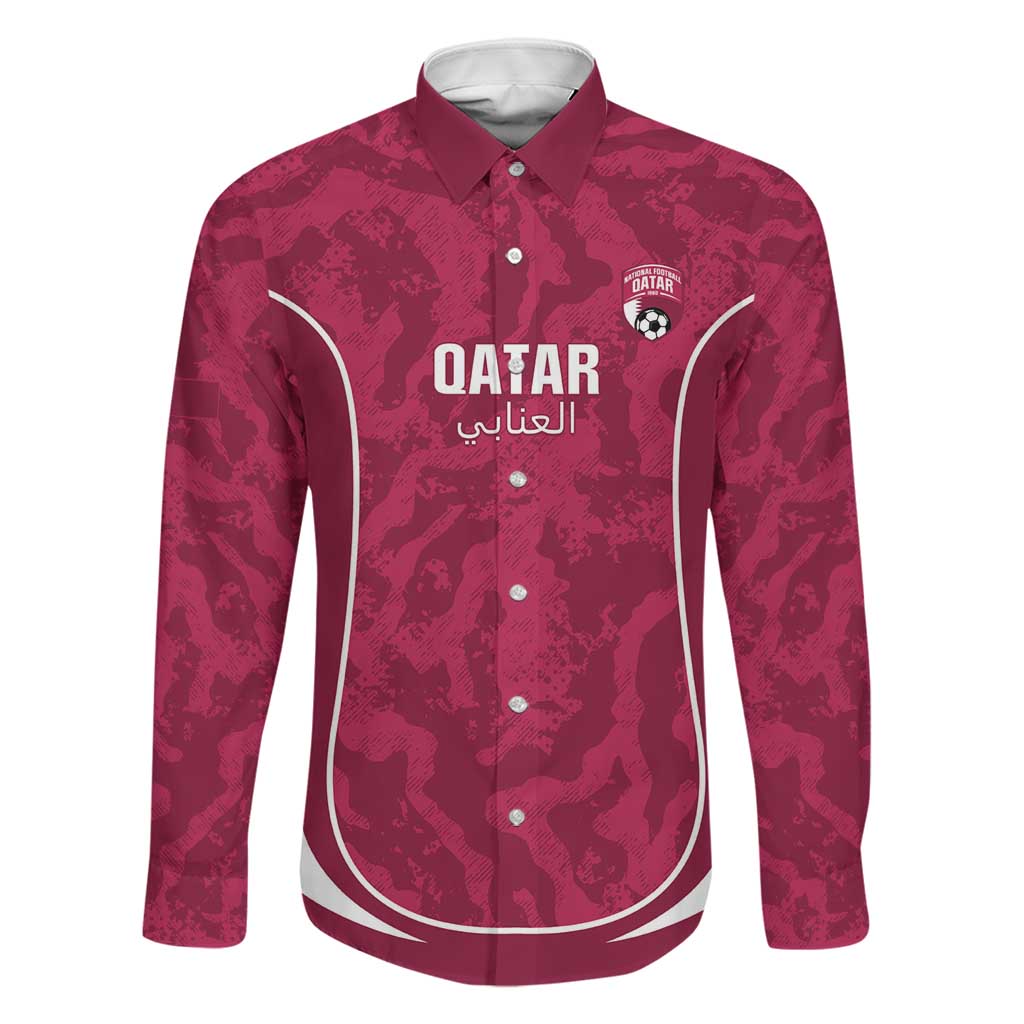 Custom Qatar Football Family Matching Off Shoulder Maxi Dress and Hawaiian Shirt 2026 Come On The Maroons - Wonder Print Shop