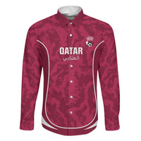 Custom Qatar Football Family Matching Off Shoulder Short Dress and Hawaiian Shirt 2026 Come On The Maroons - Wonder Print Shop