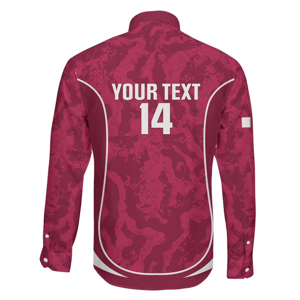 Custom Qatar Football Family Matching Summer Maxi Dress and Hawaiian Shirt 2026 Come On The Maroons - Wonder Print Shop