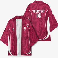 Custom Qatar Football Kimono 2026 Come On The Maroons - Wonder Print Shop