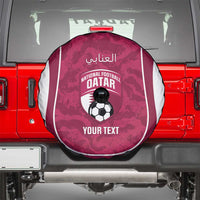Custom Qatar Football Spare Tire Cover 2026 Come On The Maroons - Wonder Print Shop