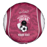 Custom Qatar Football Spare Tire Cover 2026 Come On The Maroons - Wonder Print Shop