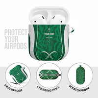Custom Saudi Arabia Football AirPods Case 2026 Come On Arabian Falcons - Wonder Print Shop