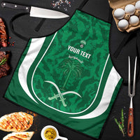 Custom Saudi Arabia Football Apron 2026 Come On Arabian Falcons - Wonder Print Shop