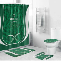 Custom Saudi Arabia Football Bathroom Set 2026 Come On Arabian Falcons - Wonder Print Shop