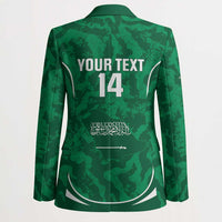 Custom Saudi Arabia Football Blazer 2026 Come On Arabian Falcons - Wonder Print Shop