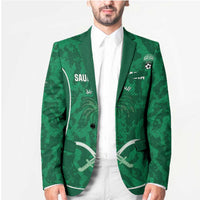 Custom Saudi Arabia Football Blazer 2026 Come On Arabian Falcons - Wonder Print Shop