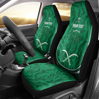 Custom Saudi Arabia Football Car Seat Cover 2026 Come On Arabian Falcons - Wonder Print Shop