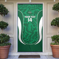 Custom Saudi Arabia Football Door Cover 2026 Come On Arabian Falcons - Wonder Print Shop