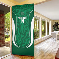 Custom Saudi Arabia Football Door Cover 2026 Come On Arabian Falcons - Wonder Print Shop
