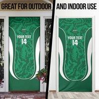 Custom Saudi Arabia Football Door Cover 2026 Come On Arabian Falcons - Wonder Print Shop