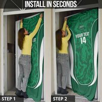 Custom Saudi Arabia Football Door Cover 2026 Come On Arabian Falcons - Wonder Print Shop