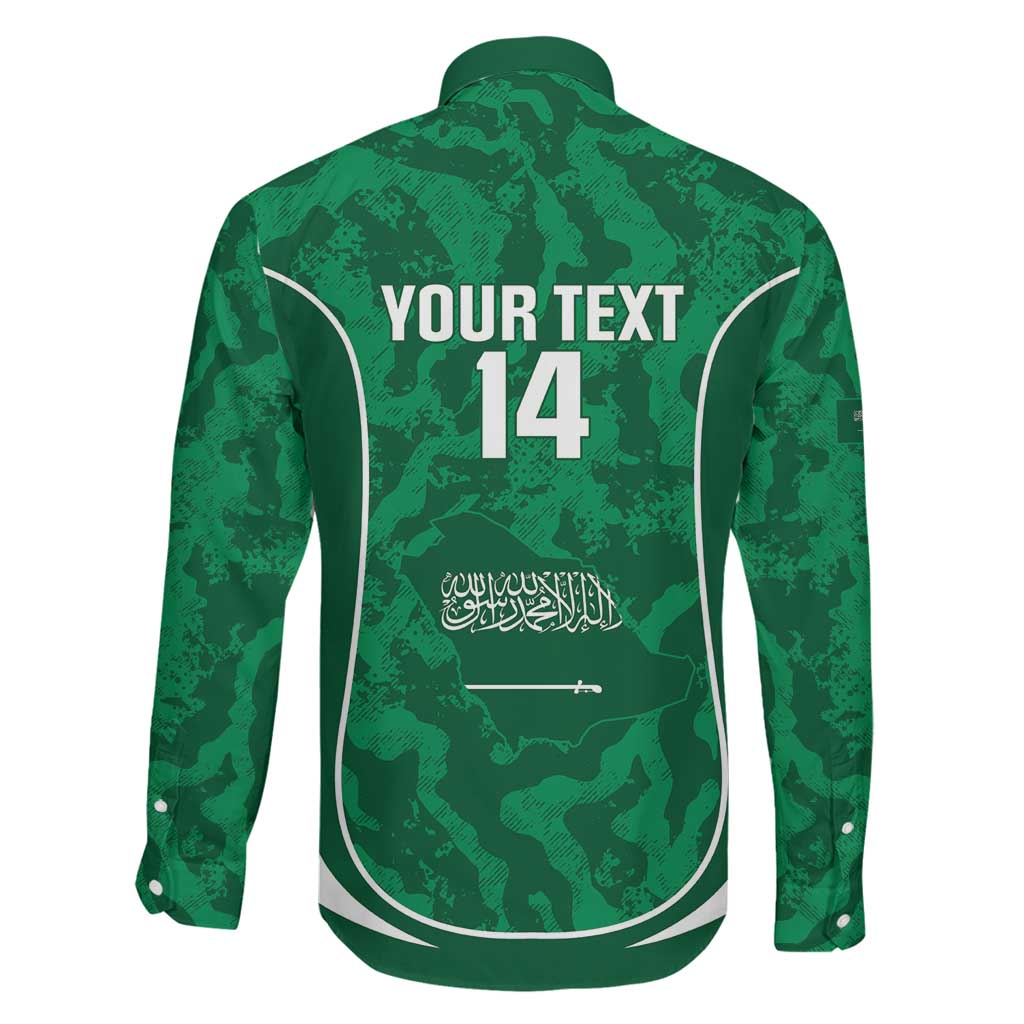 Custom Saudi Arabia Football Family Matching Mermaid Dress and Hawaiian Shirt 2026 Come On Arabian Falcons - Wonder Print Shop