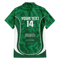 Custom Saudi Arabia Football Family Matching Summer Maxi Dress and Hawaiian Shirt 2026 Come On Arabian Falcons - Wonder Print Shop