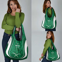 Custom Saudi Arabia Football Grocery Bag 2026 Come On Arabian Falcons - Wonder Print Shop