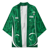 Custom Saudi Arabia Football Kimono 2026 Come On Arabian Falcons - Wonder Print Shop