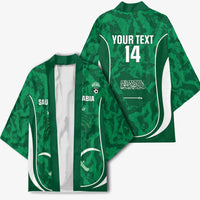 Custom Saudi Arabia Football Kimono 2026 Come On Arabian Falcons - Wonder Print Shop