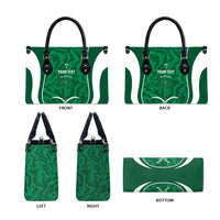 Custom Saudi Arabia Football Leather Bag 2026 Come On Arabian Falcons - Wonder Print Shop