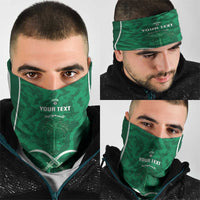 Custom Saudi Arabia Football Neck Gaiter 2026 Come On Arabian Falcons - Wonder Print Shop