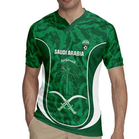 Custom Saudi Arabia Football Rugby Jersey 2026 Come On Arabian Falcons - Wonder Print Shop