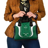 Custom Saudi Arabia Football Shoulder Handbag 2026 Come On Arabian Falcons - Wonder Print Shop