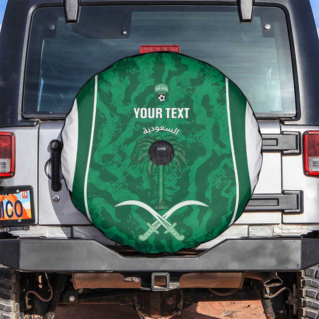 Custom Saudi Arabia Football Spare Tire Cover 2026 Come On Arabian Falcons - Wonder Print Shop