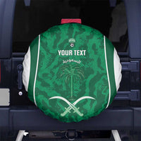 Custom Saudi Arabia Football Spare Tire Cover 2026 Come On Arabian Falcons - Wonder Print Shop