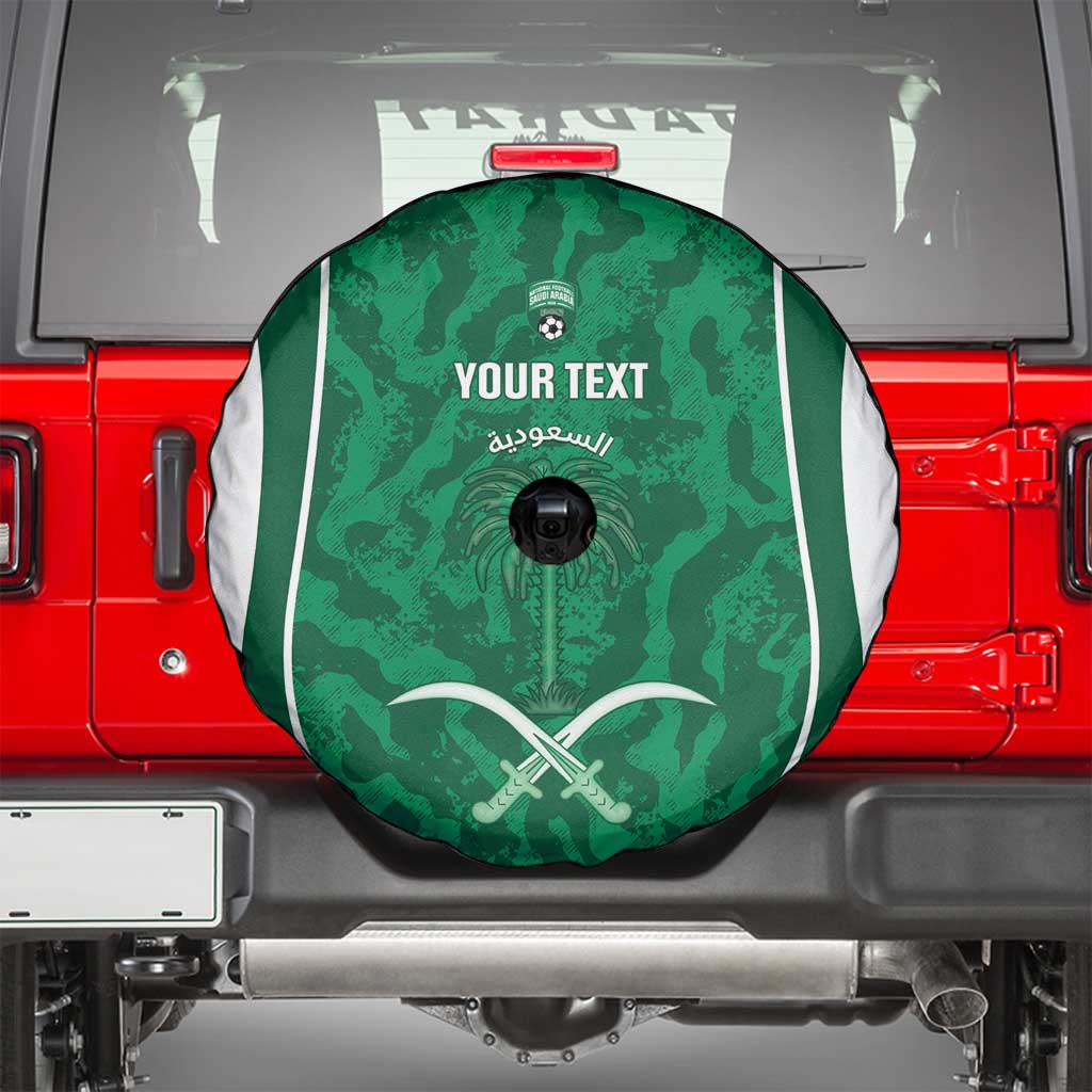 Custom Saudi Arabia Football Spare Tire Cover 2026 Come On Arabian Falcons - Wonder Print Shop