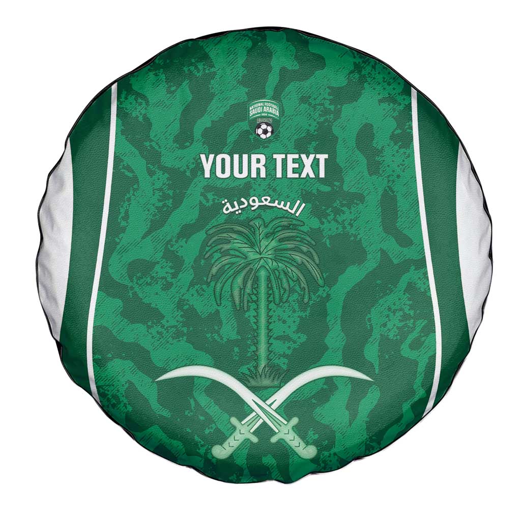 Custom Saudi Arabia Football Spare Tire Cover 2026 Come On Arabian Falcons - Wonder Print Shop