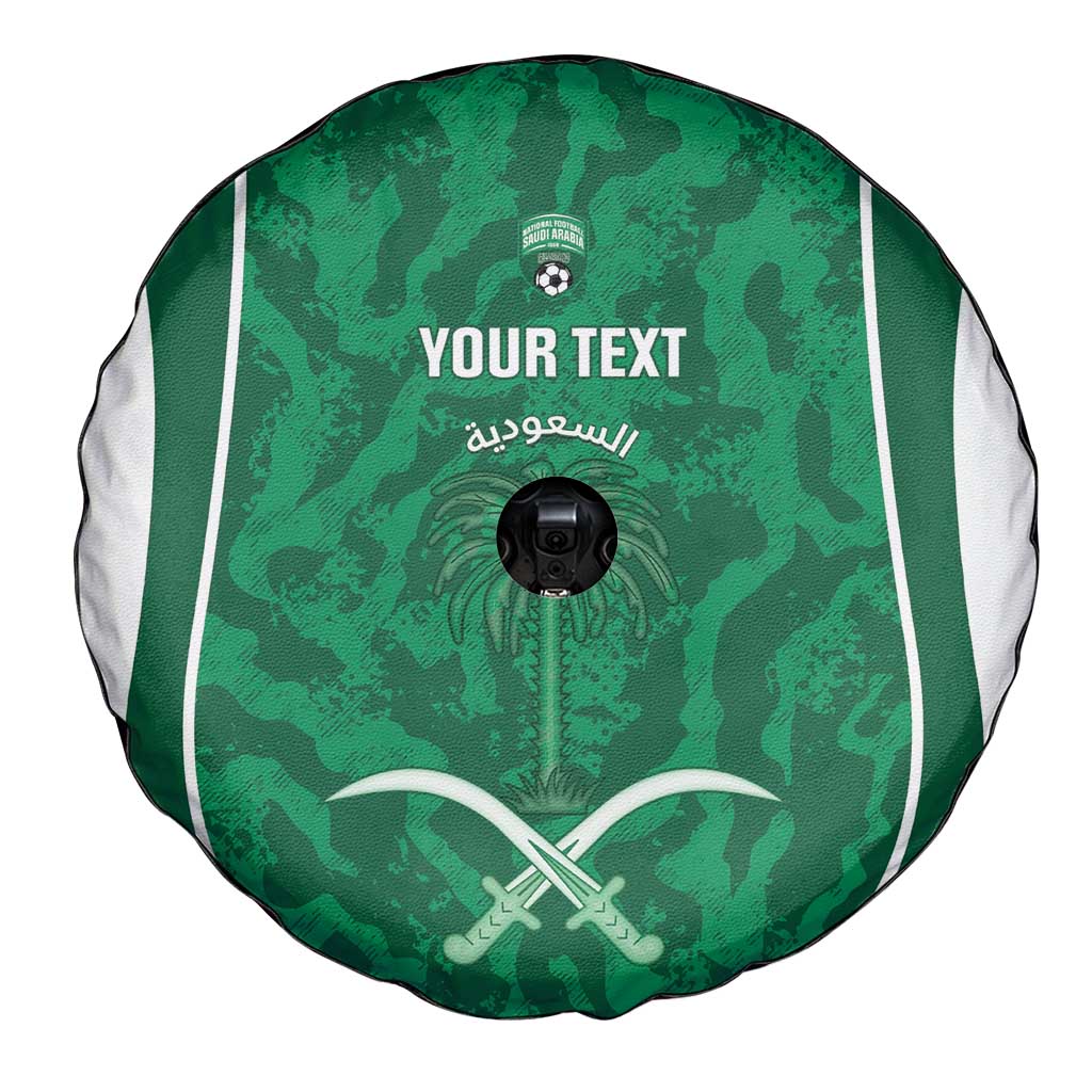 Custom Saudi Arabia Football Spare Tire Cover 2026 Come On Arabian Falcons - Wonder Print Shop