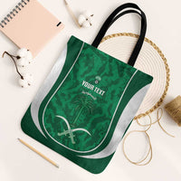 Custom Saudi Arabia Football Tote Bag 2026 Come On Arabian Falcons - Wonder Print Shop