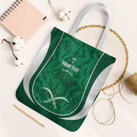 Custom Saudi Arabia Football Tote Bag 2026 Come On Arabian Falcons - Wonder Print Shop