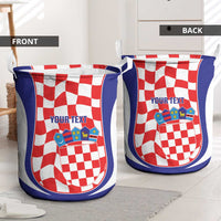 Custom Croatia Football Laundry Basket 2026 Come On Vatreni Hrvatska - Wonder Print Shop