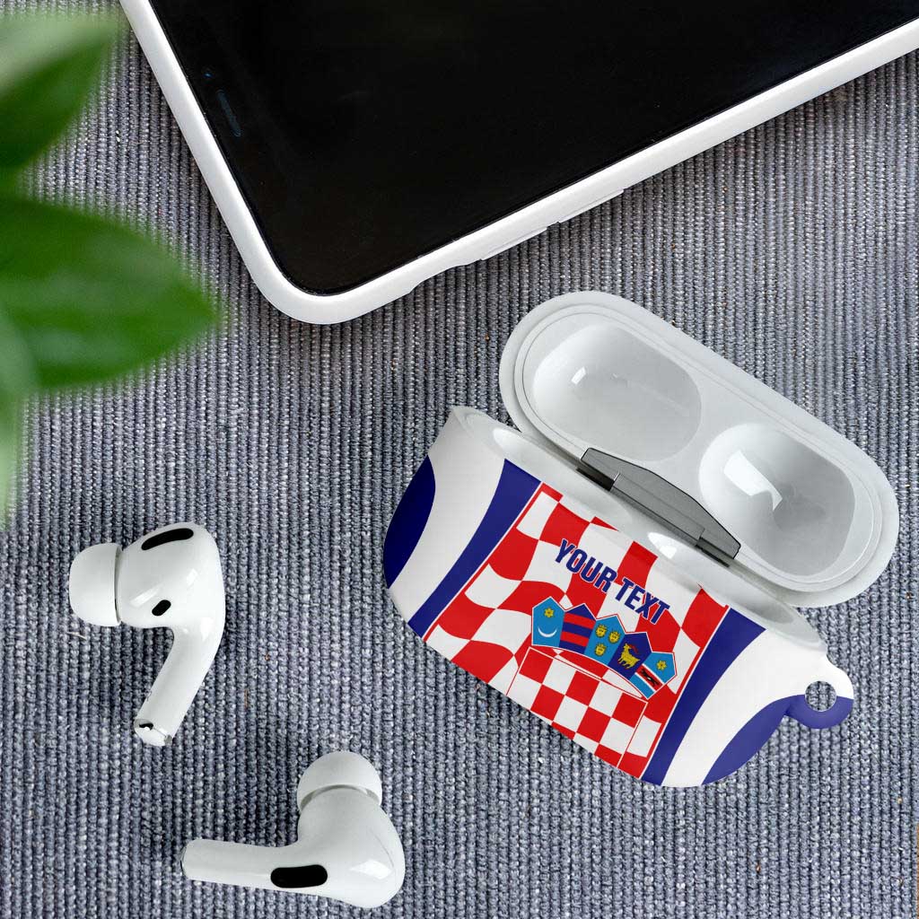 Custom Croatia Football AirPods Case 2026 Come On Vatreni Hrvatska - Wonder Print Shop