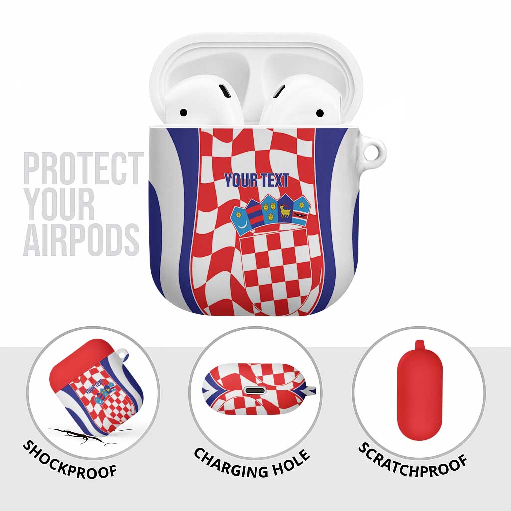 Custom Croatia Football AirPods Case 2026 Come On Vatreni Hrvatska - Wonder Print Shop