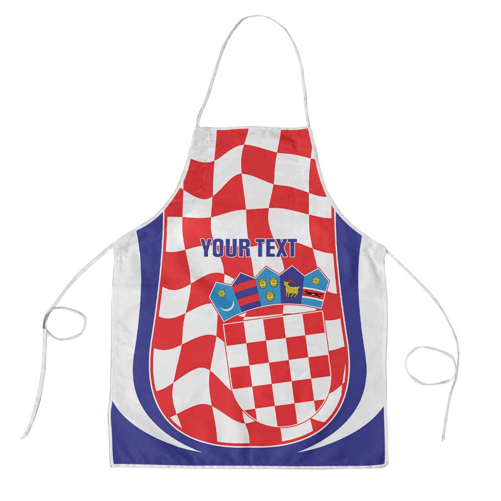 Custom Croatia Football Apron 2026 Come On Vatreni Hrvatska - Wonder Print Shop